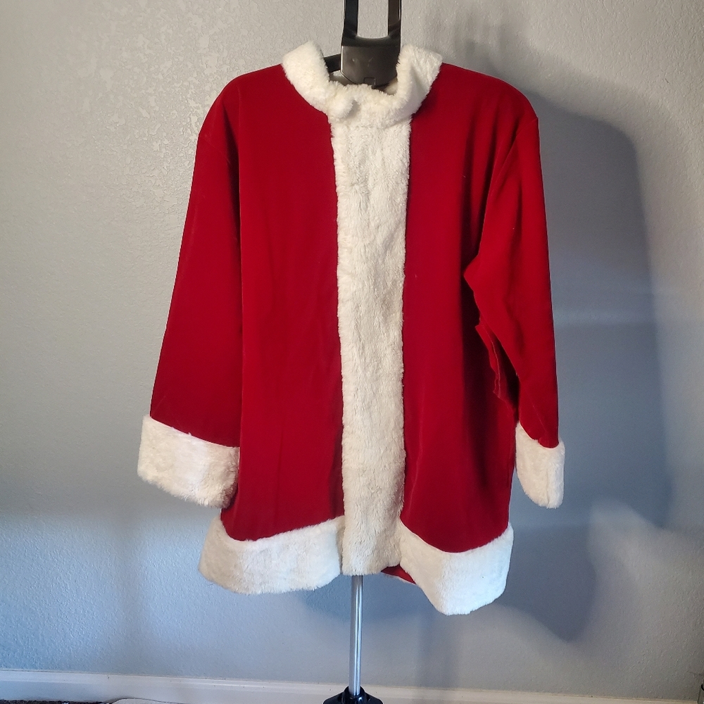 Aingycy Replacement Jacket For Green Funny Santa Claus Costume Deluxe Size Large